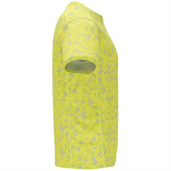 Спортивная футболка ASSEN мужская, ФЛУОРИСЦЕНТНЫЙ ЖЕЛТЫЙ ПИКСЕЛЬ 2XL