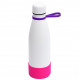 Термобутылка герметичная вакуумная Olivia To Go, белый/фиолетовый/розовый