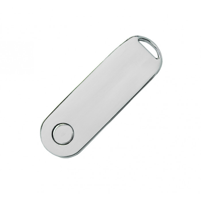 Флеш накопитель USB 2.0 Berg, металл, серебристый, 16Gb