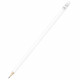 Карандаш с цветным корпусом Largo, белый