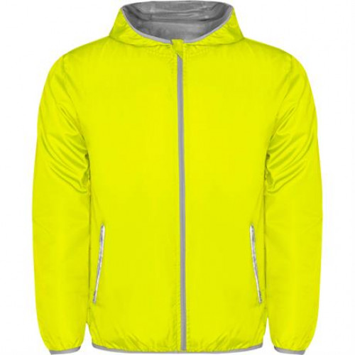 Куртка («ветровка») ANGELO унисекс, ФЛУОРЕСЦЕНТНЫЙ ЖЕЛТЫЙ 2XL