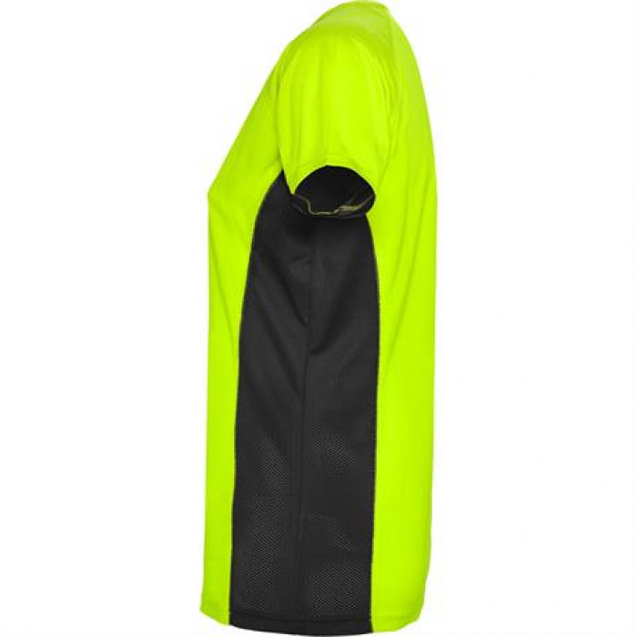 Спортивная футболка SHANGHAI WOMAN женская, ФЛУОРЕСЦЕНТНЫЙ ЗЕЛЕНЫЙ/ЧЕРНЫЙ 2XL