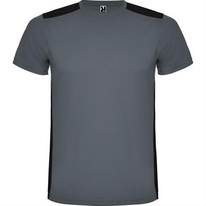 Спортивная футболка DETROIT мужская, ПАЛИСАНДР/ЧЕРНЫЙ 2XL