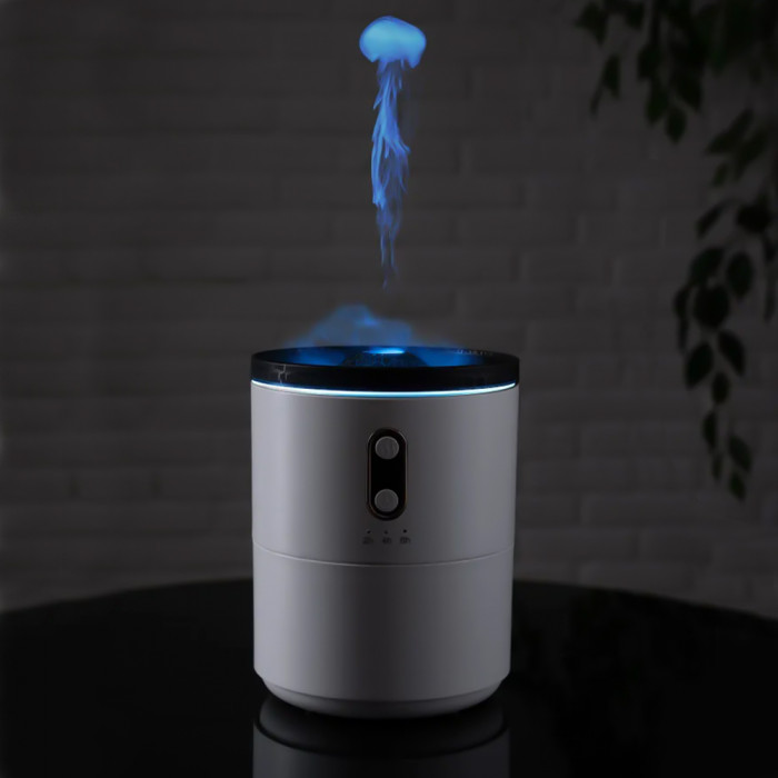 Светодиодный USB увлажнитель Volcano, белый Светодиодный USB увлажнитель Volcano, белый