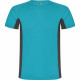 Спортивная футболка SHANGHAI мужская, БИРЮЗОВЫЙ/ТЕМНЫЙ ГРАФИТ M Спортивная футболка SHANGHAI мужская, БИРЮЗОВЫЙ/ТЕМНЫЙ ГРАФИТ M