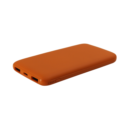 Внешний аккумулятор Bplanner Power 2 ST, софт-тач, 10000 mAh (Оранжевый)