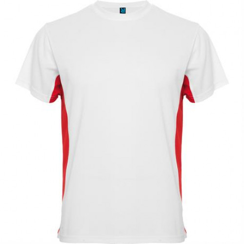 Спортивная футболка TOKYO мужская, БЕЛЫЙ/КРАСНЫЙ 2XL