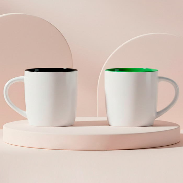 Кружка Happy, зеленый