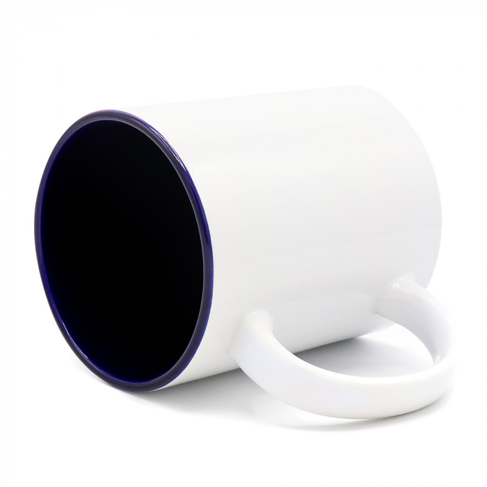 Кружка керамическая Честер, сублимация, синий