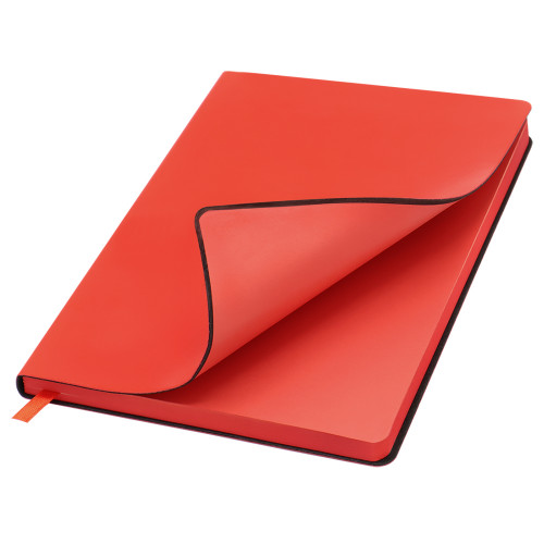 Блокнот A5 Beam в мягком переплёте, красный