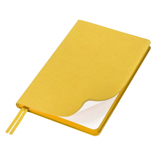 Ежедневник Flexy Sand А5, желтый, недатированный, в гибкой обложке