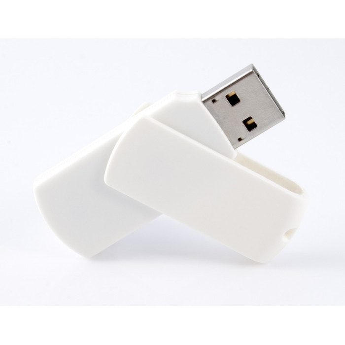 Флеш накопитель USB 2.0 Goodram Colour 16GB, пластик, белый/белый