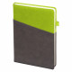 Ежедневник Smart Porta Nuba Latte А5, серый/салатовый, недатированный, в твердой обложке Ежедневник Smart Porta Nuba Latte А5, серый/салатовый, недатированный, в твердой обложке