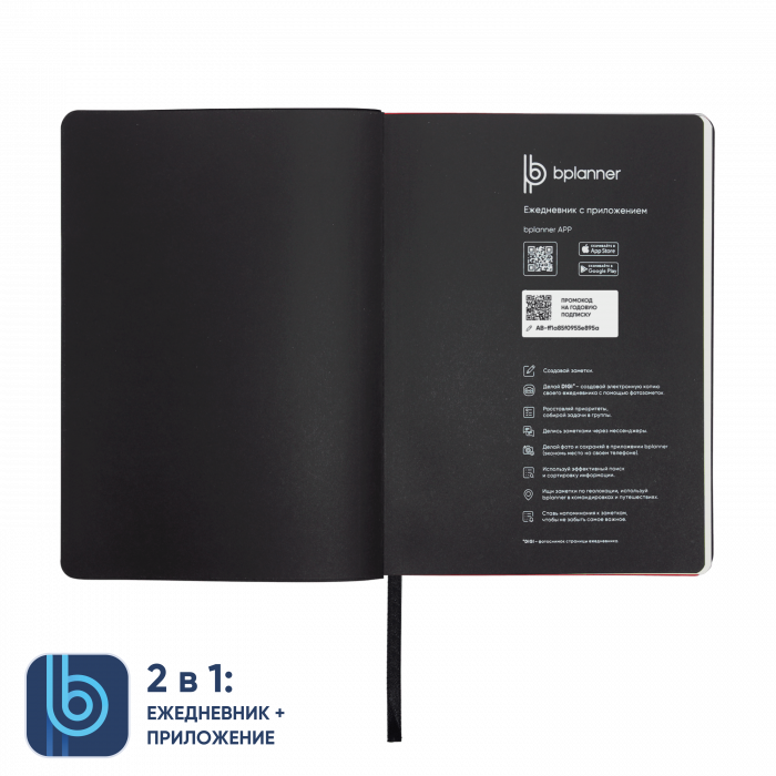 Набор BPlanner Light (неокрашенный с черным)