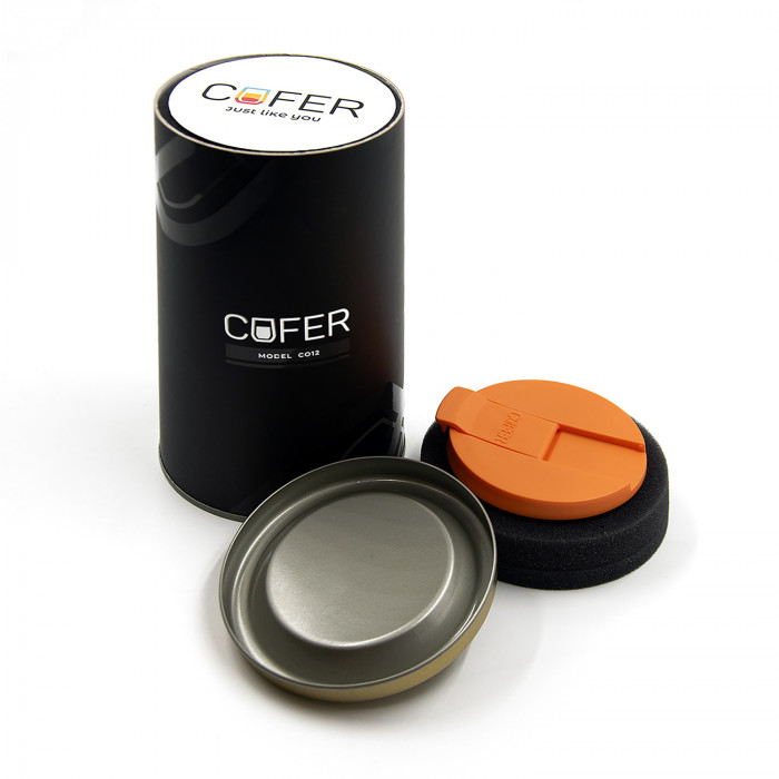 Набор Cofer Tube NEO DUO CO12s (М) black (чёрный с оранжевым)