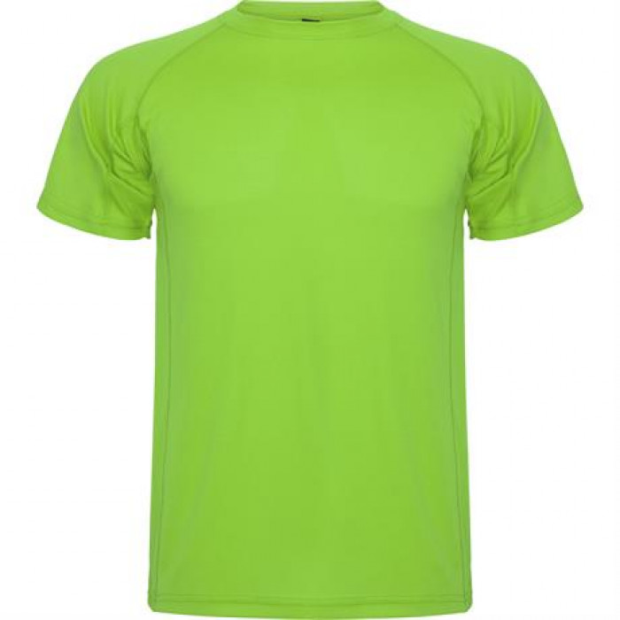 Спортивная футболка MONTECARLO мужская, ЛАЙМОВЫЙ 2XL