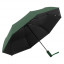 Зонт складной автоматический Forest Nautilus Bicolour диаметр 117 см, темно-зеленый/черный, в подарочной коробке