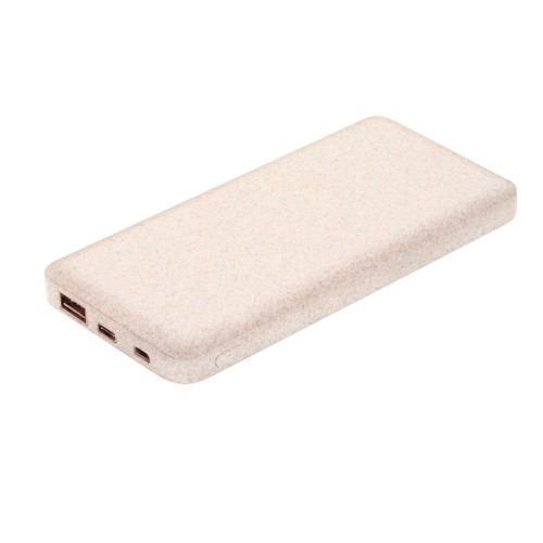 Внешний аккумулятор Silosymmo 10000 mAh, натуральный