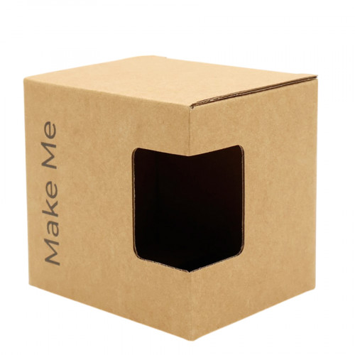 Коробка для кружки Make me, бежевая