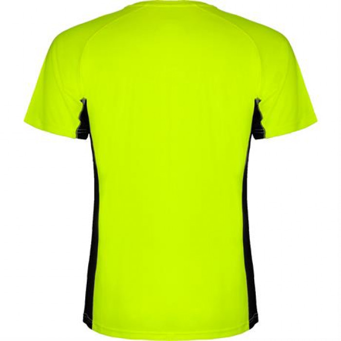 Спортивная футболка SHANGHAI мужская, ФЛУОРЕСЦЕНТНЫЙ ЗЕЛЕНЫЙ/ЧЕРНЫЙ 2XL
