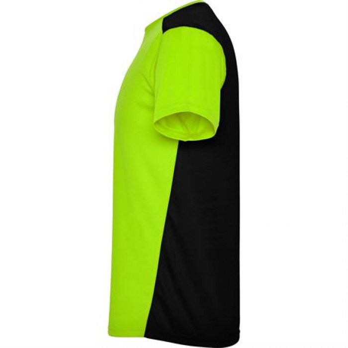 Спортивная футболка DETROIT мужская, ЛАЙМ ЯРКИЙ/ЧЕРНЫЙ 2XL