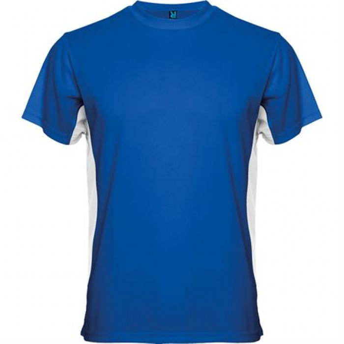 Спортивная футболка TOKYO мужская, КОРОЛЕВСКИЙ СИНИЙ/БЕЛЫЙ 2XL