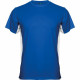 Спортивная футболка TOKYO мужская, КОРОЛЕВСКИЙ СИНИЙ/БЕЛЫЙ 2XL
