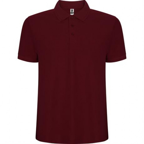 Футболка поло PEGASO PREMIUM мужская, ГРАНАТОВЫЙ 2XL