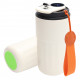 Термокружка Ashly To Go, белая/оранжевая/светло-зелёная Термокружка Ashly To Go, белая/оранжевая/светло-зелёная