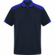 Футболка поло SAMURAI мужская, МОРСКОЙ СИНИЙ/КОРОЛЕВСКИЙ СИНИЙ M