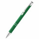 Ручка металлическая Molly софт-тач, зеленая Ручка металлическая Molly софт-тач, зеленая