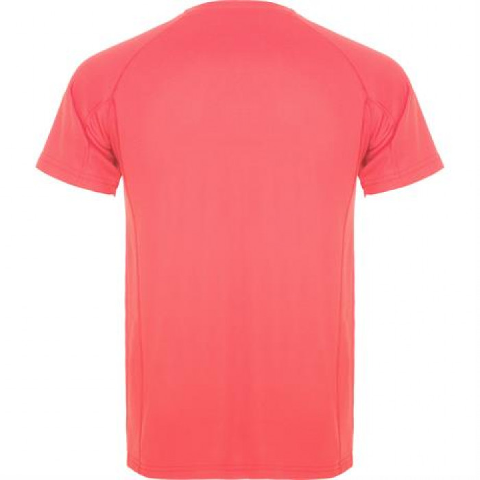 Спортивная футболка MONTECARLO мужская, КОРАЛЛОВЫЙ ФЛУОРЕСЦЕНТНЫЙ 2XL