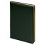 Ежедневник City Nebraska Tennessee A5, недатированный, зеленый с золотистым Ежедневник City Nebraska Tennessee A5, недатированный, зеленый с золотистым