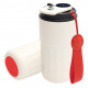 Термокружка Ashly To Go, белая/красная Термокружка Ashly To Go, белая/красная