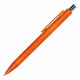 Ручка шариковая Snap Requis, матовая, металлическая, оранжевая/серебристая