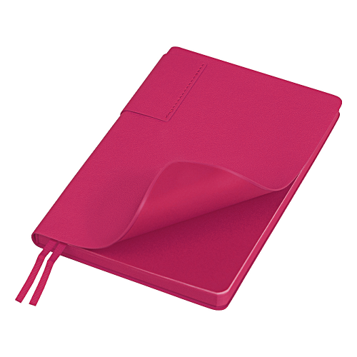 Ежедневник Flexy Star Sivilia А5, розовый 4073 С, недатированный, в гибкой обложке