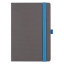Ежедневник Alfa Note Pasu А5, серый/голубой,  недатированный, в твердой обложке