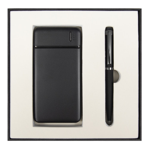 Набор подарочный Solution Superior Duo (внешний аккумулятор «First step» , ручка Attashe)