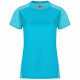 Спортивная футболка ZOLDER WOMAN женская, БИРЮЗОВЫЙ/ПЁСТРЫЙ БИРЮЗОВЫЙ L Спортивная футболка ZOLDER WOMAN женская, БИРЮЗОВЫЙ/ПЁСТРЫЙ БИРЮЗОВЫЙ L