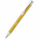 Ручка металлическая Holly, жёлтая Ручка металлическая Holly, жёлтая