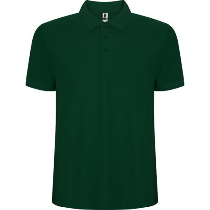 Футболка поло PEGASO PREMIUM мужская, БУТЫЛОЧНЫЙ ЗЕЛЕНЫЙ 2XL