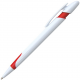 Ручка шариковая, пластиковая, белая/красная Ручка шариковая, пластиковая, белая/красная