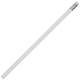 Карандаш деревянный со стеркой, белый/белый