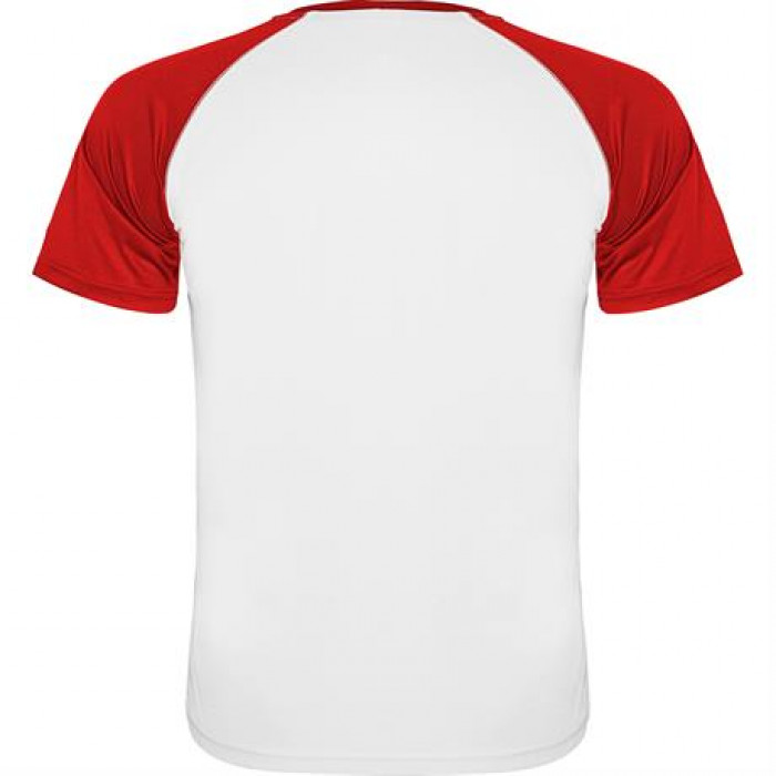 Спортивная футболка INDIANAPOLIS мужская, БЕЛЫЙ/КРАСНЫЙ 3XL