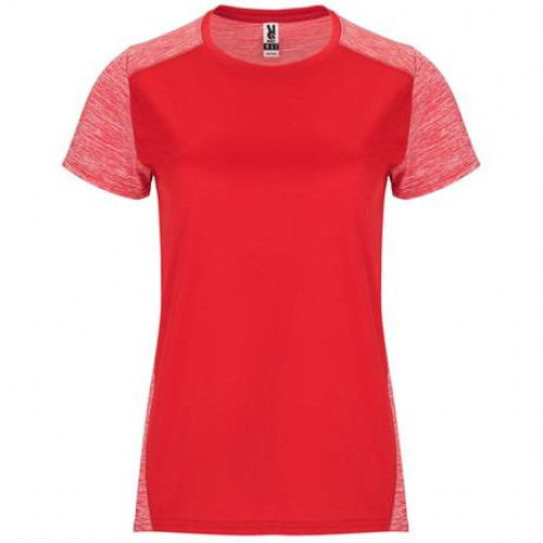 Спортивная футболка ZOLDER WOMAN женская, КРАСНЫЙ/ПЁСТРЫЙ КРАСНЫЙ 2XL