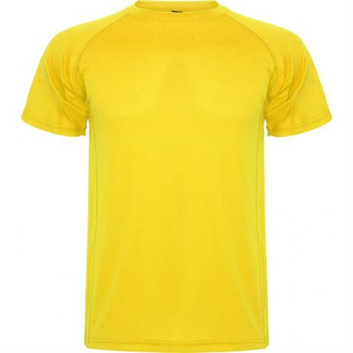 Спортивная футболка MONTECARLO мужская, ЖЕЛТЫЙ 2XL