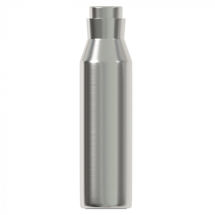 Термобутылка герметичная вакуумная Siluet, серебро