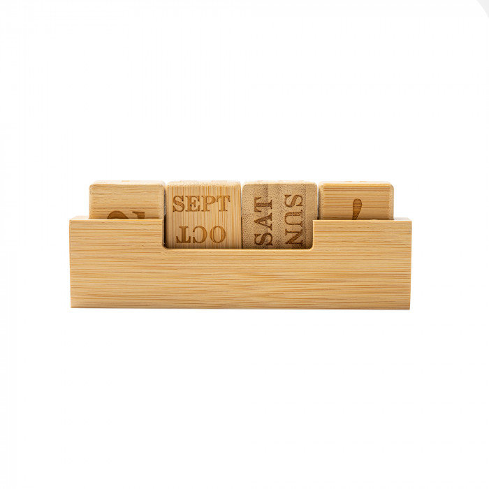 Календарь настольный MEDUS, бамбуковый Календарь настольный MEDUS, бамбуковый