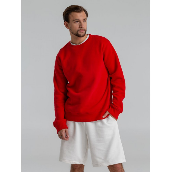 Свитшот унисекс King, красный, размер 3XL