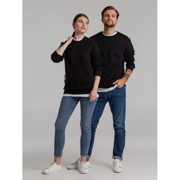 Свитшот унисекс King, черный, размер 3XL